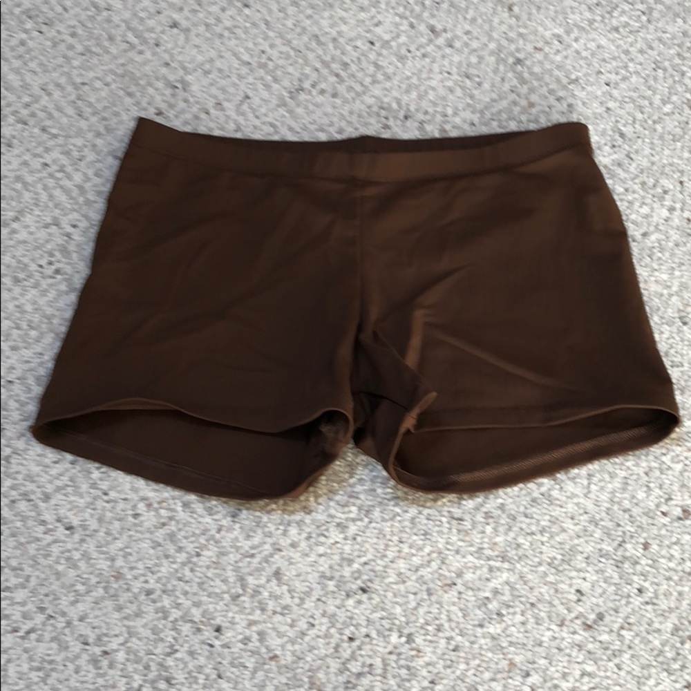 Brown dance booty shortsLOWEST PRICE!!
